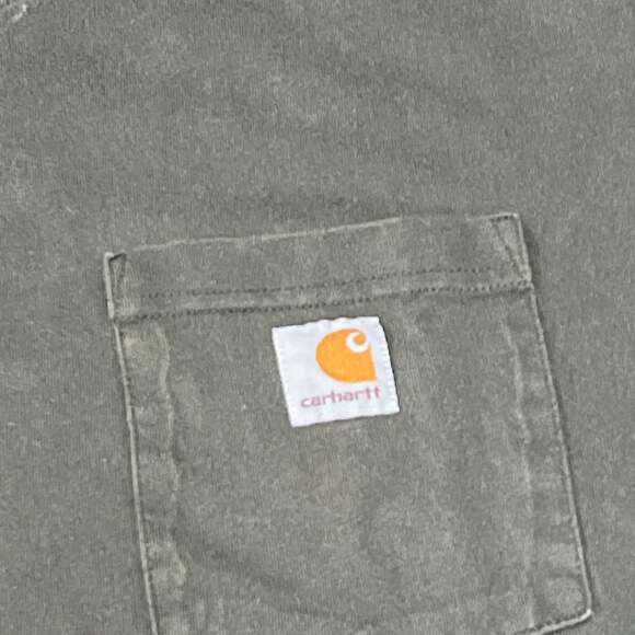 Carhartt Men's Loose Fit Heavyweight Workwear Pocket T-Shirt (K87) - Picture 4 of 8